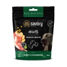 Savory Crunchy Snacks Mobility, recompense cu iepure și aronie pentru câini, 200 g