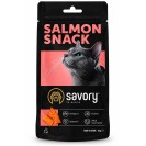 Savory Salmon Snack, recompense cu somon pentru pisici, 60 g