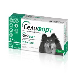 Selafort pentru câini 20,1-40 kg (1 fiolă) 2 ml 