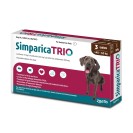 Simparica Trio, pentru câini 40-60 kg (1 tabletă)