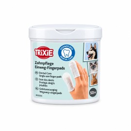 Trixie Dental Care, șervețele pentru igiena dentară la animale, 50 bucăți 