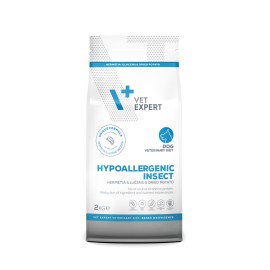 Vet Expert Hypoallergenic Dog Insect, dietă veterinară pentru câini, 2 kg