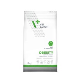 Vet Expert Obesity Cat, dietă veterinară pentru pisici, 6 kg