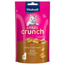 Vitakraft Crispy Crunch Anti Hairball, recompense pentru pisici, 60 g