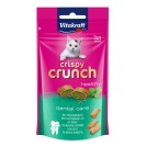 Vitakraft Crispy Crunch Dental Care, cu mentă, recompense pentru pisici, 60 g