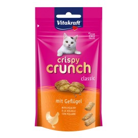 Vitakraft Crispy Crunch, cu pui, recompense pentru pisici, 60 g
