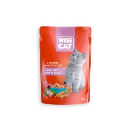 Wise Cat, cu miel pentru motănei, 100 g