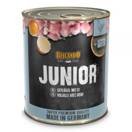 Belcando Junior, cu pui și ouă pentru căței, 800 g