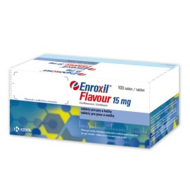 Enroxil 15 mg pentru pisici și câini (10 pastile)