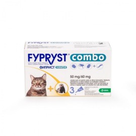 Fypryst Combo 50 mg / 60 mg (0,5 ml) picături pentru pisici (1 fiolă)