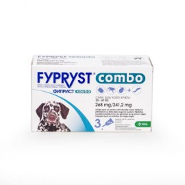 Fypryst Combo 268 mg / 241,2 mg (2,68 ml) picături pentru câini 20-40 kg (1 fiolă)