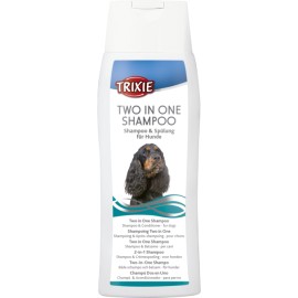 Trixie Two in One Shampoo, șampon și balsam pentru câini, 250 ml