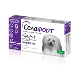 Selafort pentru câini 2,5-5 kg (1 fiolă) 0,25 ml