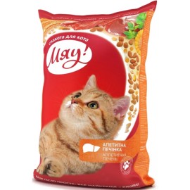 Мяу, cu ficat pentru pisici, 1 kg, 11 kg