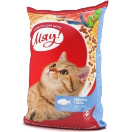 Мяу, cu pește pentru pisici, 1 kg, 11 kg
