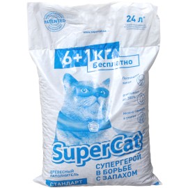 SuperCat 24 L așternut lemnos 7 kg